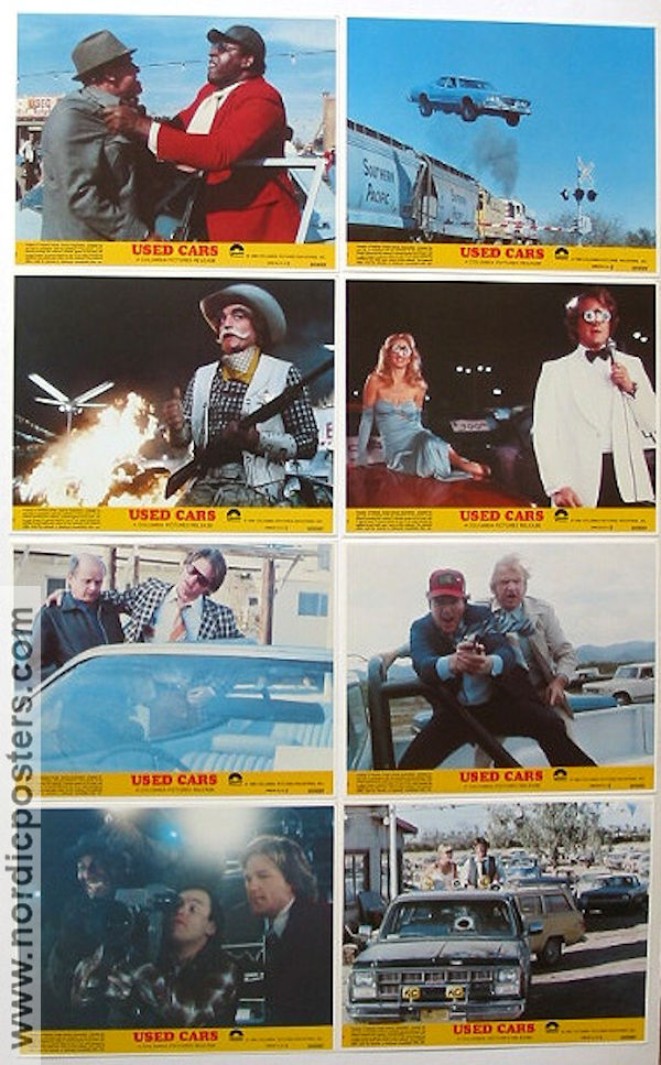 Used Cars 1980 lobbykort Kurt Russell Bilar och racing