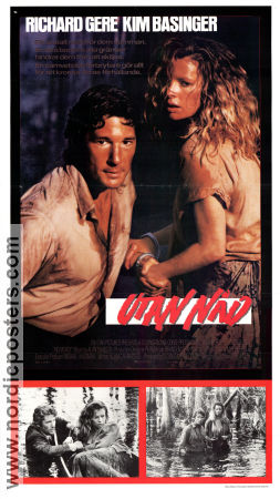 Utan nåd 1986 poster Richard Gere Kim Basinger Jeroen Krabbé Richard Pearce