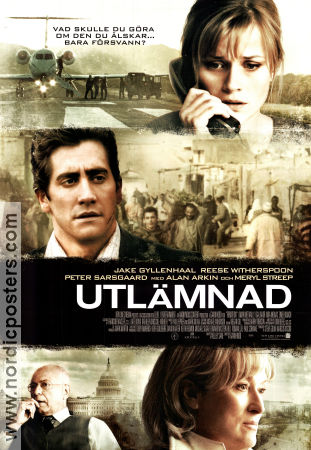 Utlämnad 2007 poster Reese Witherspoon Jake Gyllenhaal Meryl Streep Gavin Hood