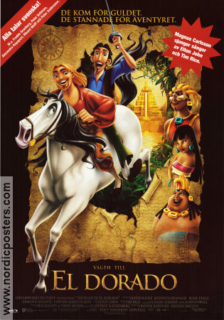 Vägen till El Dorado 2000 poster Kevin Kline Bibo Bergeron Animerat