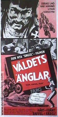 Våldets änglar 1970 poster William Smith Motorcyklar