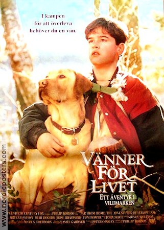 Vänner för livet 1995 poster Mimi Rogers Jesse Bradford Phillip Borsos Hundar