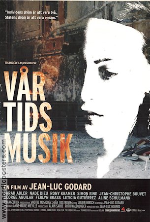 Vår tids musik 2004 poster Sarah Adler Jean-Luc Godard