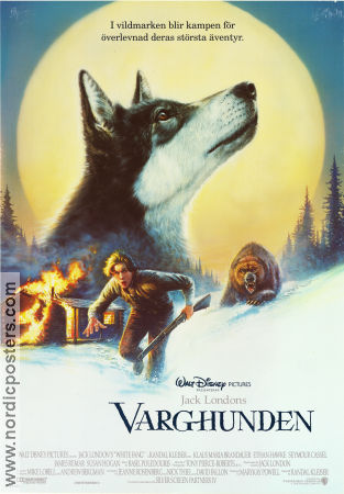 Varghunden 1991 poster Ethan Hawke Klaus Maria Brandauer Jed Hundar