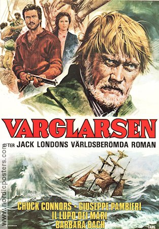Varg-Larsen 1975 poster Chuck Connors Giuseppe PambieriBarbara Bach Giuseppe Vari Text: Jack London