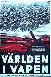 Världen i vapen 1939 poster Jean Oser Krig