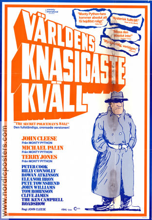 Världens knasigaste kväll 1979 poster Paul Abrahams Rowan Atkinson Chris Beetles Roger Graef Hitta mer: Monty Python Poliser