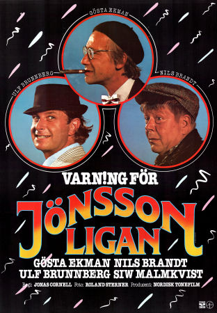 Filmposter Varning för Jönssonligan 1981 Ulf Brunnberg Vanheden