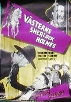 Västerns Sherlock Holmes 1958 poster William Boyd