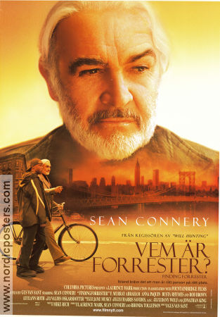 Vem är Forrester 2000 poster Sean Connery Rob Brown F Murray Abraham Gus Van Sant