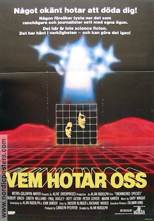 Vem hotar oss 1983 poster Rubert Urich JoBeth Williams