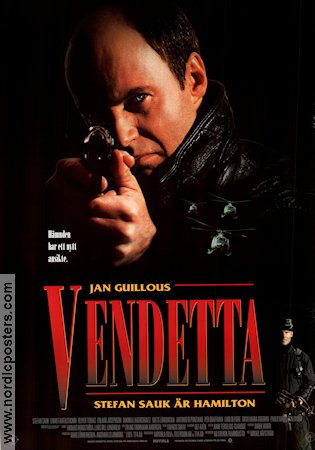 Vendetta 1995 poster Stefan Sauk Erland Josephson Marika Lagercrantz Mikael Håfström Text: Jan Guillo