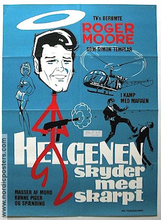 Vendetta for the Saint 1968 poster Roger Moore Hitta mer: The Saint Från TV