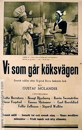 Vi som går köksvägen 1932 poster Tutta Rolf Tutta Berntzen Karin Swanström