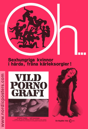 Vild pornografi 1972 poster Edward Blessington KW Christian Uschi Digard Don Edmonds