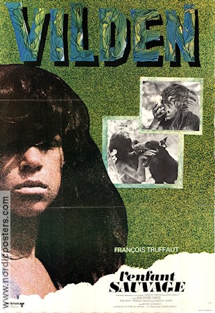 Vilden 1970 poster Jean-Pierre Cargol Francois Truffaut