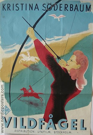 Vildfågel 1944 poster Kristina Söderbaum