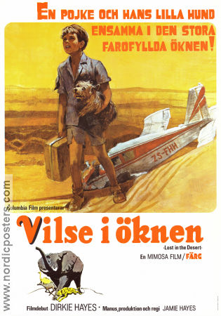 Vilse i öknen 1969 poster Wynand Uys Jamie Uys Filmen från: South Africa Hitta mer: Africa