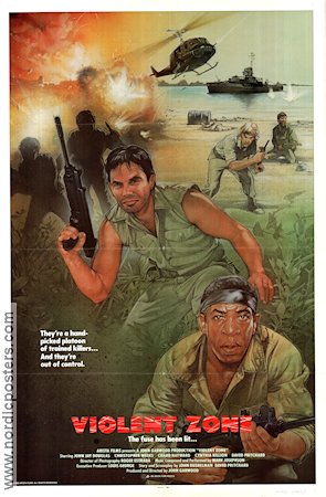 Violent Zone 1989 poster John Jay Douglas Mark Parra Jack DeLeon John Garwood