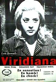 Viridiana 1962 poster Silvia Pinal Luis Bunuel