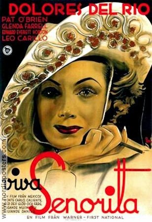 Viva Senorita 1935 poster Dolores del Rio