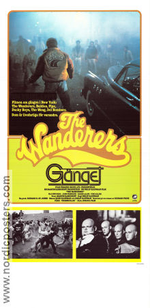 The Wanderers 1979 poster Ken Wahl Karen Allen John Friedrich Philip Kaufman Bilar och racing Gäng