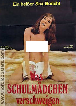 Was Schulmädchen verschweigen 1973 poster Sascha Hehn Ernst Hofbauer