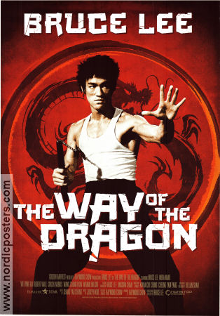 The Way of the Dragon 1972 poster Chuck Norris Nora Miao Bruce Lee Kampsport
