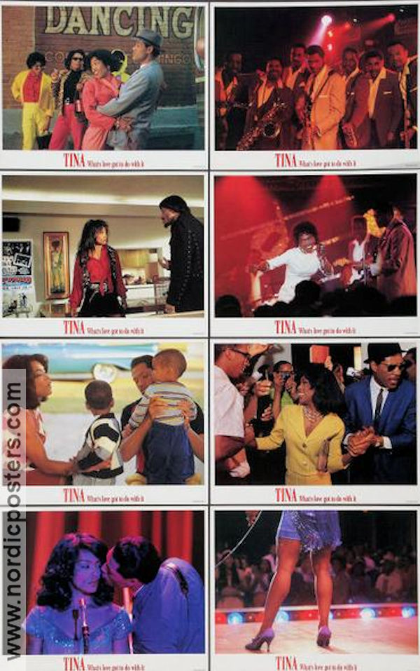 What´s Love Got to do with it 1993 lobbykort Angela Bassett Laurence Fishburne Tina Turner Brian Gibson Hitta mer: RaeVen Kelly Rock och pop