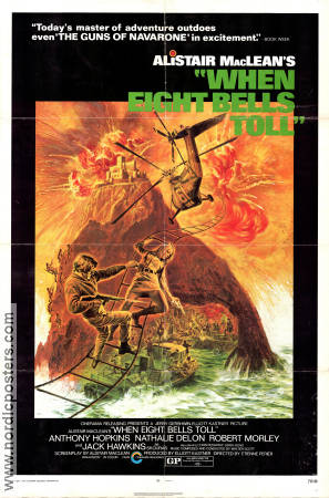 When Eight Bells Toll 1971 poster Anthony Hopkins Text: Alistair Maclean