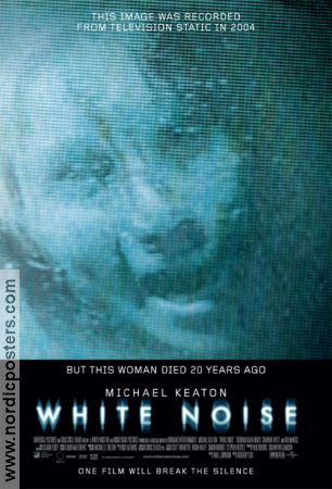 White Noise 2005 poster Michael Keaton Deborah Kara Unger Ian McNeice Geoffrey Sax
