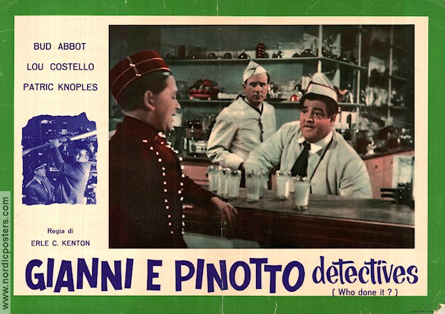 Who Done It 1942 poster Abbott and Costello