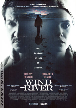 Wind River 2017 poster Elizabeth Olsen Jeremy Renner Graham Greene Taylor Sheridan