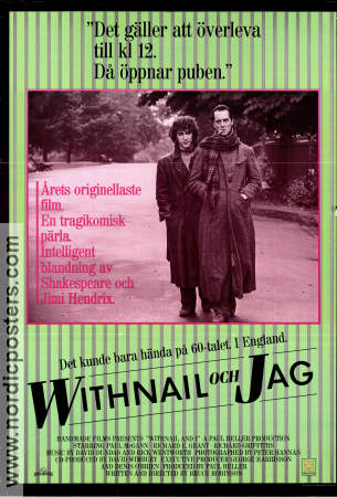 Withnail and I 1987 poster Richard E Grant Paul McGann Bruce Robinson