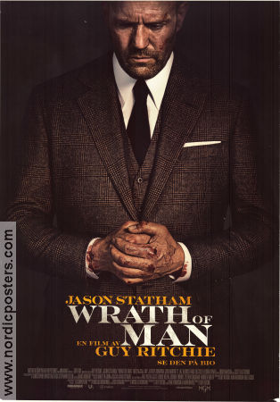 Wrath of Man 2021 poster Jason Statham Holt McCallany Josh Hartnett Guy Ritchie