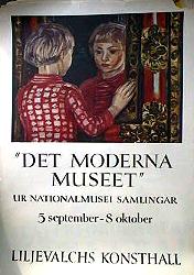 Liljevalchs konsthall Det moderna museet 1950 affisch Hitta mer: Liljevalchs