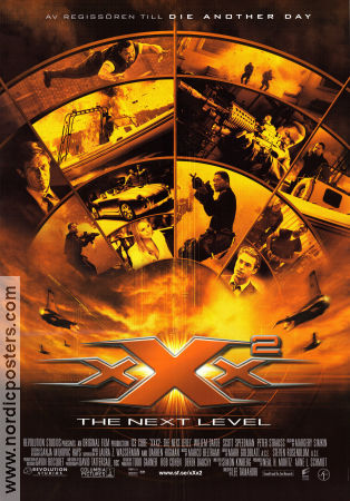 XXX2: The Next Level 2005 poster Ice Cube Samuel L Jackson Willem Dafoe Lee Tamahori