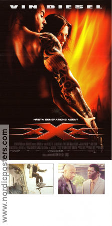 XXX 2002 poster Vin Diesel Asia Argento Marton Csokas Rob Cohen