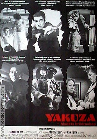 Yakuza 1975 poster Robert Mitchum Asien