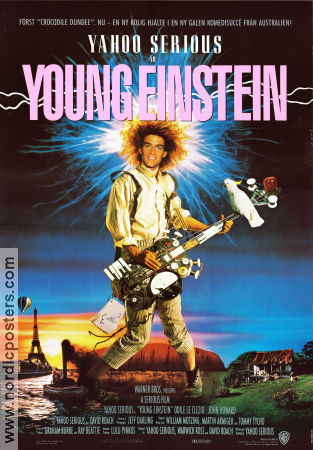 Young Einstein 1988 poster Odile Le Clezio John Howard Yahoo Serious Instrument Filmen från: Australia