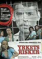 Yrkets risker 1968 poster Jacques Brel