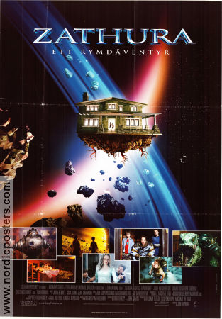 Zathura: A Space Adventure 2005 poster Josh Hutcherson Jonah Bobo Dax Shepard Jon Favreau Rymdskepp