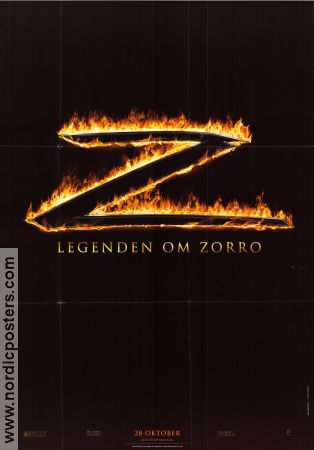 Zorro 2 2005 poster Antonio Banderas Catherine Zeta-Jones Rufus Sewell Martin Campbell