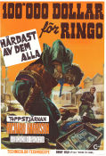 100.000 dollar för Ringo 1965 poster Richard Harrison Fernando Sancho Luis Induni Alberto De Martino