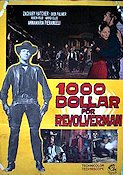 1000 dollar för revolverman 1966 poster Zachary Hatcher Mimmo Palmara Rubén Rojo Silvio Amadio