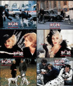 101 Dalmatians 1996 lobbykort Glenn Close Hundar