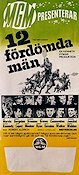12 fördömda män 1967 poster Lee Marvin Charles Bronson John Cassavetes Telly Savalas Robert Aldrich Krig Hitta mer: Nazi