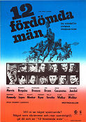 12 fördömda män 1967 poster Lee Marvin Charles Bronson John Cassavetes Telly Savalas Robert Aldrich Krig Hitta mer: Nazi
