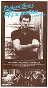 147:e gatan 1978 poster Richard Gere Paul Sorvino Robert Mulligan Gäng