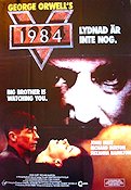 1984 1984 poster John Hurt Richard Burton Suzanna Hamilton Michael Radford